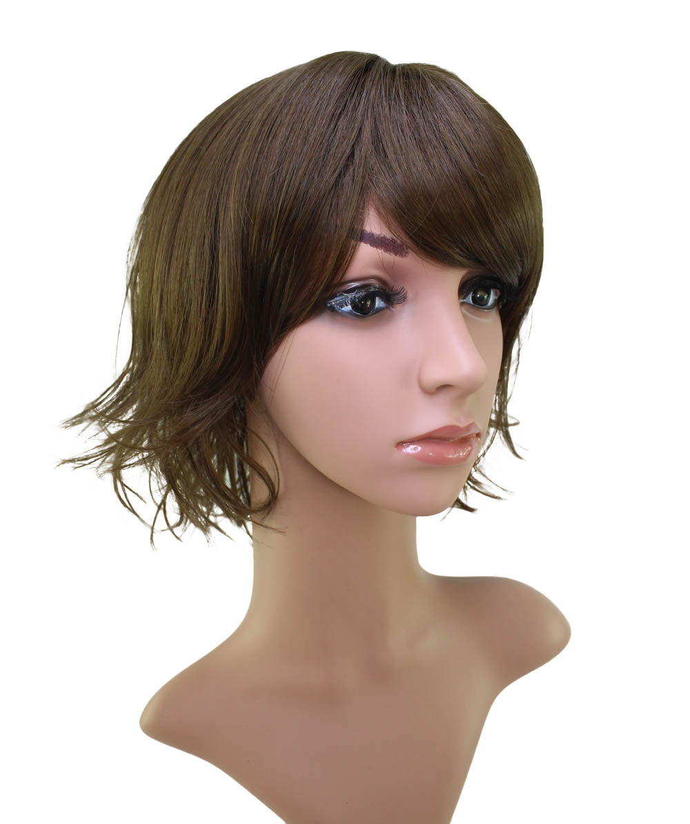 【Wigs2you】ウィッグ 耐熱 W-759 フルウィッグ ミディアム カール 高品質 ナチュラル 自然 かつら 女装 普段使い 医療用 簡単着用。