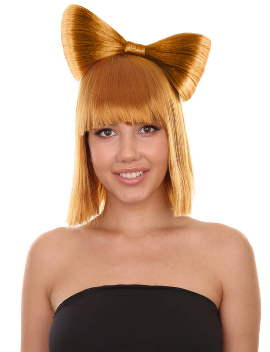Wigs2you ハロウィン パーティー プレミアム レディース H-1659 簡単に着用でき 非常に快適なゴールデン ブラウン バタフライ ウィッグ
