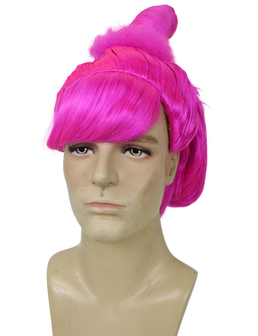 メンズ H-6174_1 ディッキー コスプレ ライトピンク ウィッグ ハロウィンに最適 難燃性合成繊維