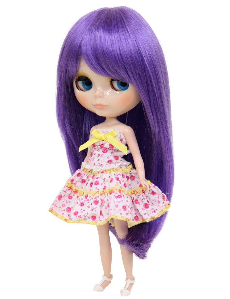 ロングドールウィッグ B-194 シルキーヘアスタイル ミニチュアの傑作を制作し、あなたのドールを貴重で個性的な創作物に変身させ、可愛さと個性が溢れます