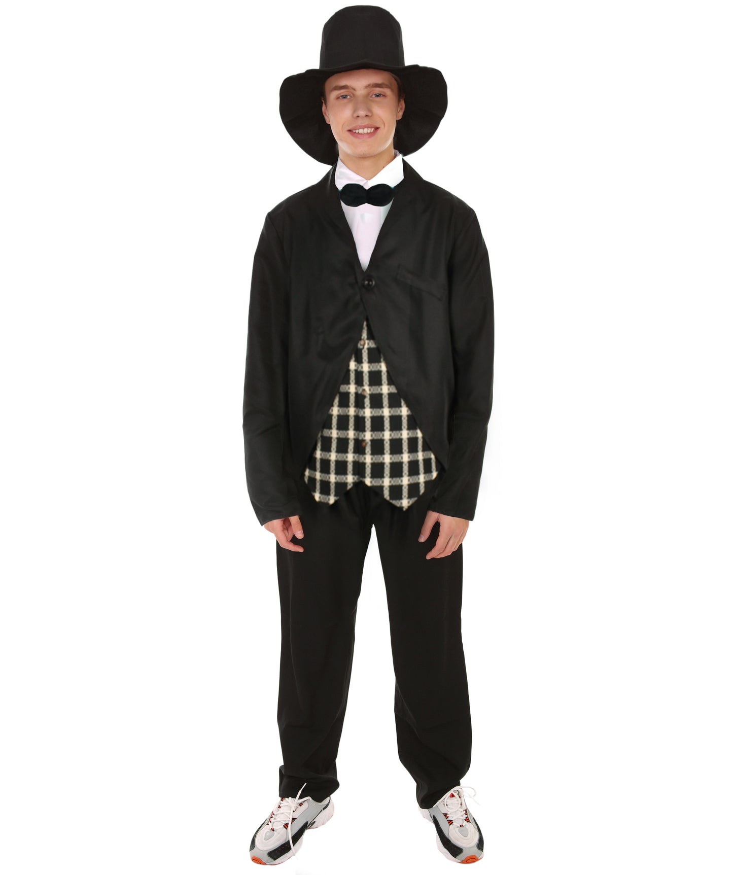 男性 JCP-205 の俳優コスチューム ブラック&ホワイト ハロウィンコスチューム