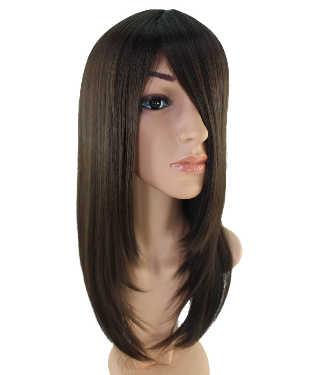 レディースファッション C-054 ロングストレート C-プラチナブロンド コスプレヒートスタイラブルウィッグ