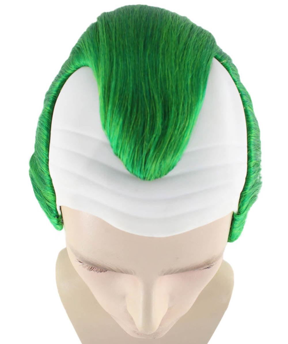 ハロウィンパーティー プレミアム 男性用 H-2503 グリーン ジョーカー ウィッグ