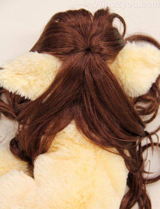 ペットウィッグ P-039 ミディアムオーバン カラフルなウィッグ、活気に満ちた見た目のため