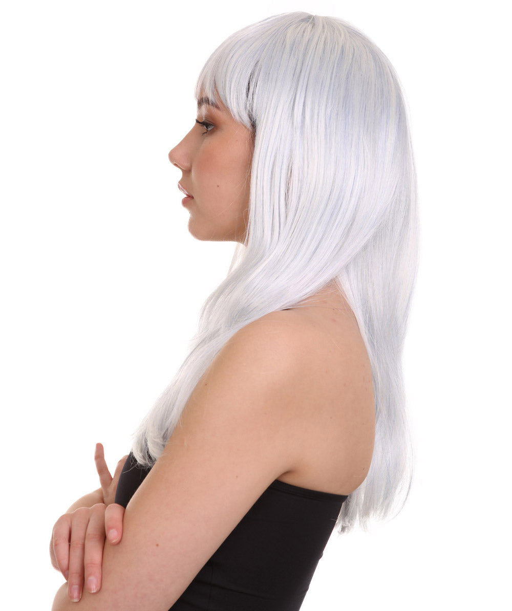 Wigs2you ハロウィンパーティープレミアムレディース H-1058 とても快適なグラマーグリーンウィッグ スカイブルー色