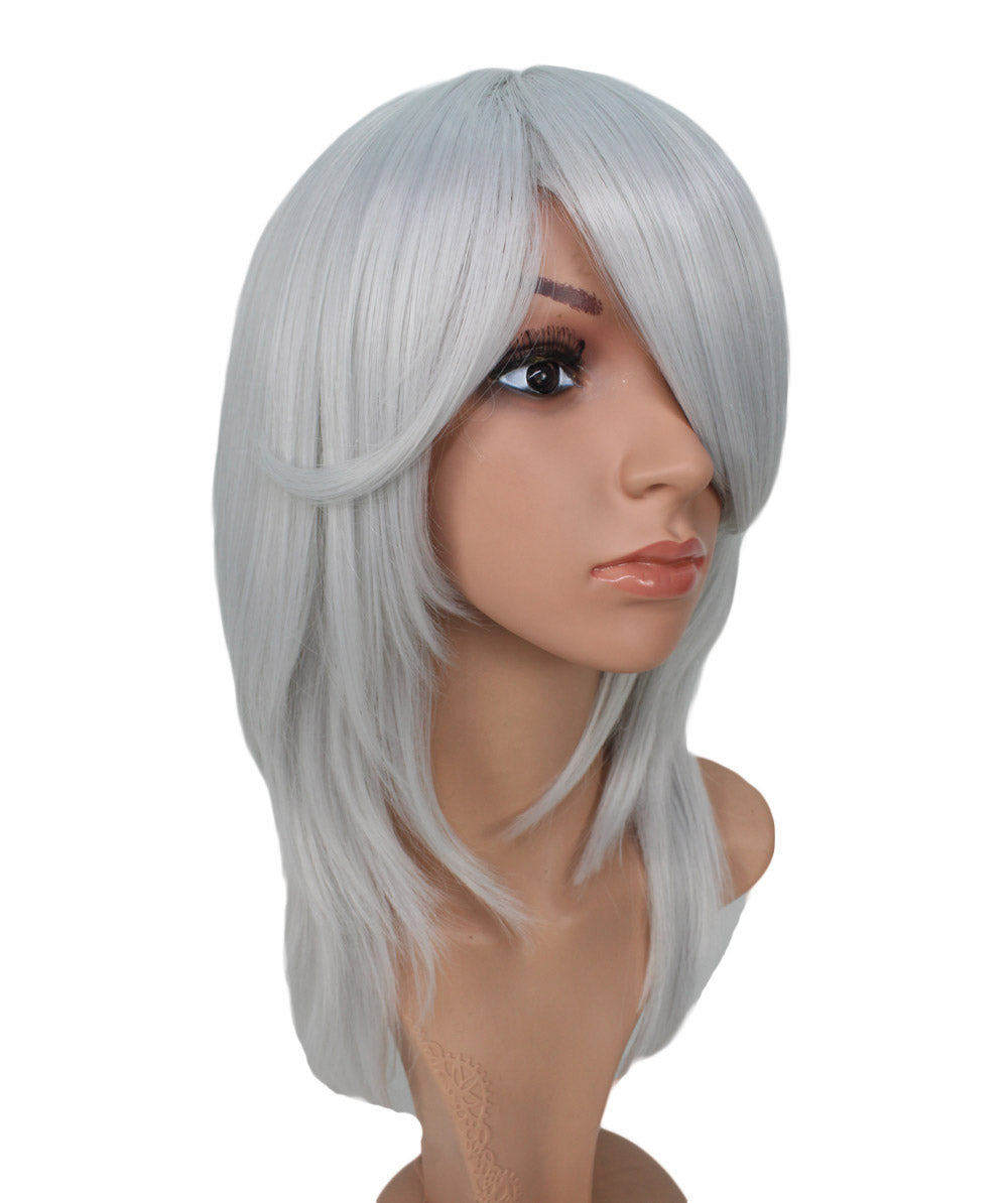 レディースファッション C-071 ロングストレート C-ワインレッド コスプレヒートスタイラブルウィッグ