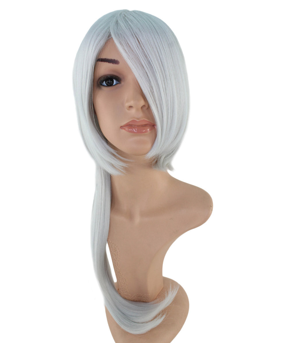 レディースファッション C-046 ロングストレート C-ブラック コスプレ ヒートスタイルウィッグ
