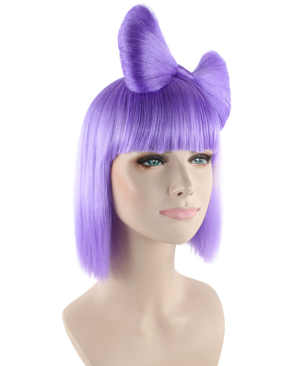 ハロウィンパーティ プレミアムレディース H-1668 ライラックバタフライウィッグ