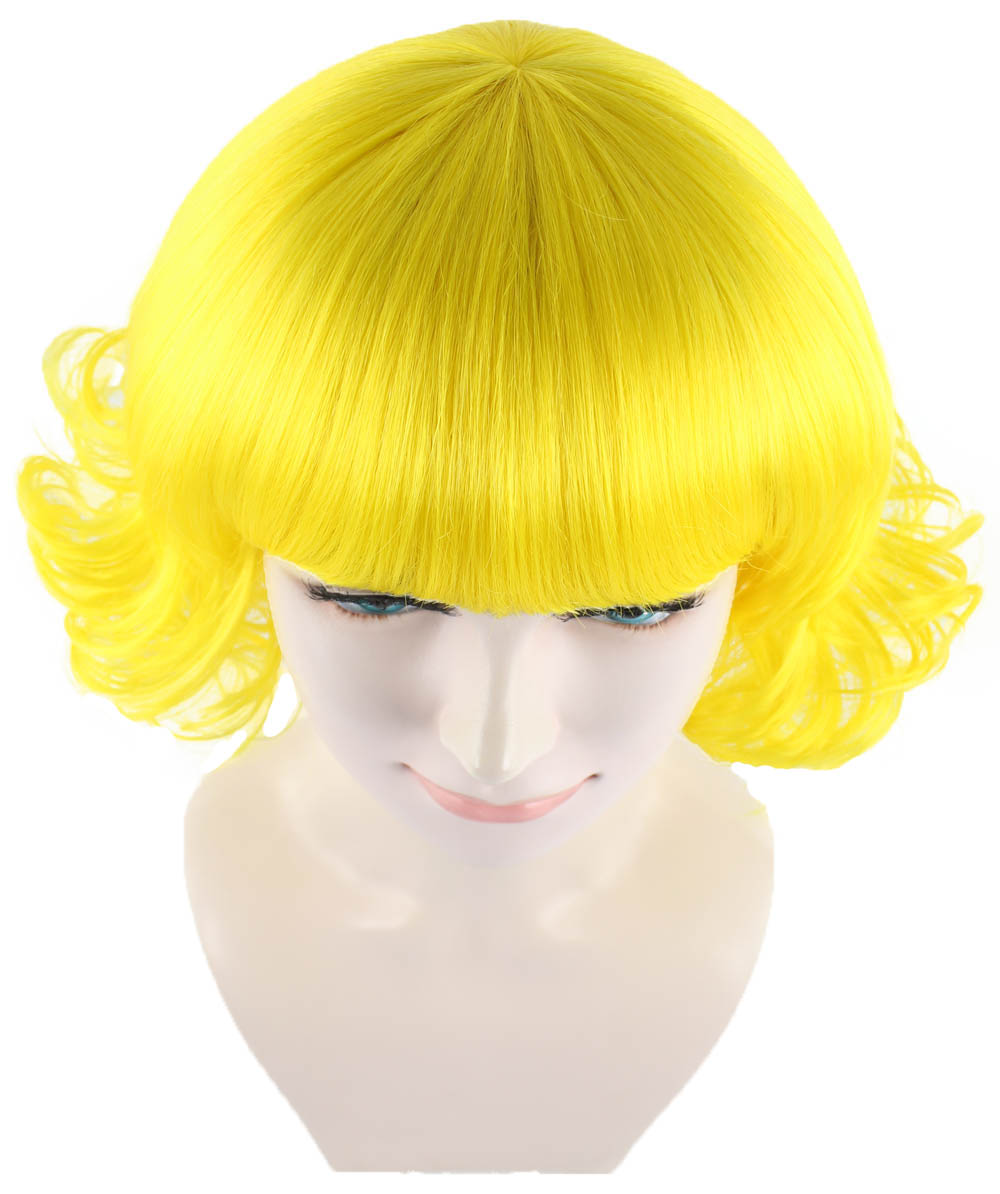 ハロウィンパーティープレミアムレディース H-1347 カーニバルピーチ ウェービーウィッグ レディ ファンシーキャラクターファッションウィッグ