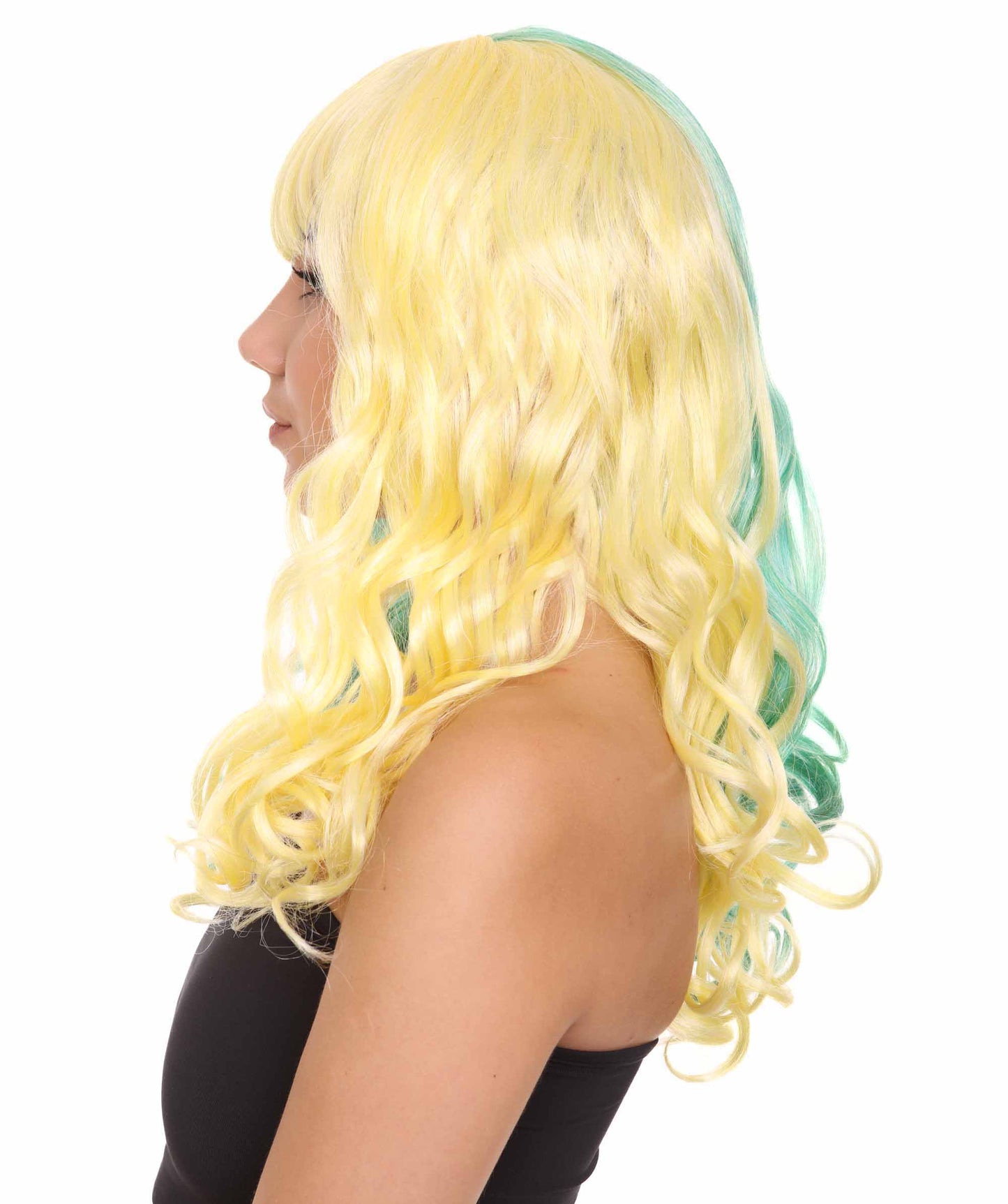 Wigs2youハロウィンパーティープレミアムレディースH-1933 着けやすい 非常に快適 ジョーカーガールウィッグ