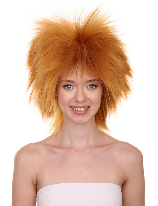 Wigs2you ハロウィンパーティープレミアムレディース H-1684 着け心地が良い とても快適 ファンキーパンク ゴールデンブラウンウィッグ