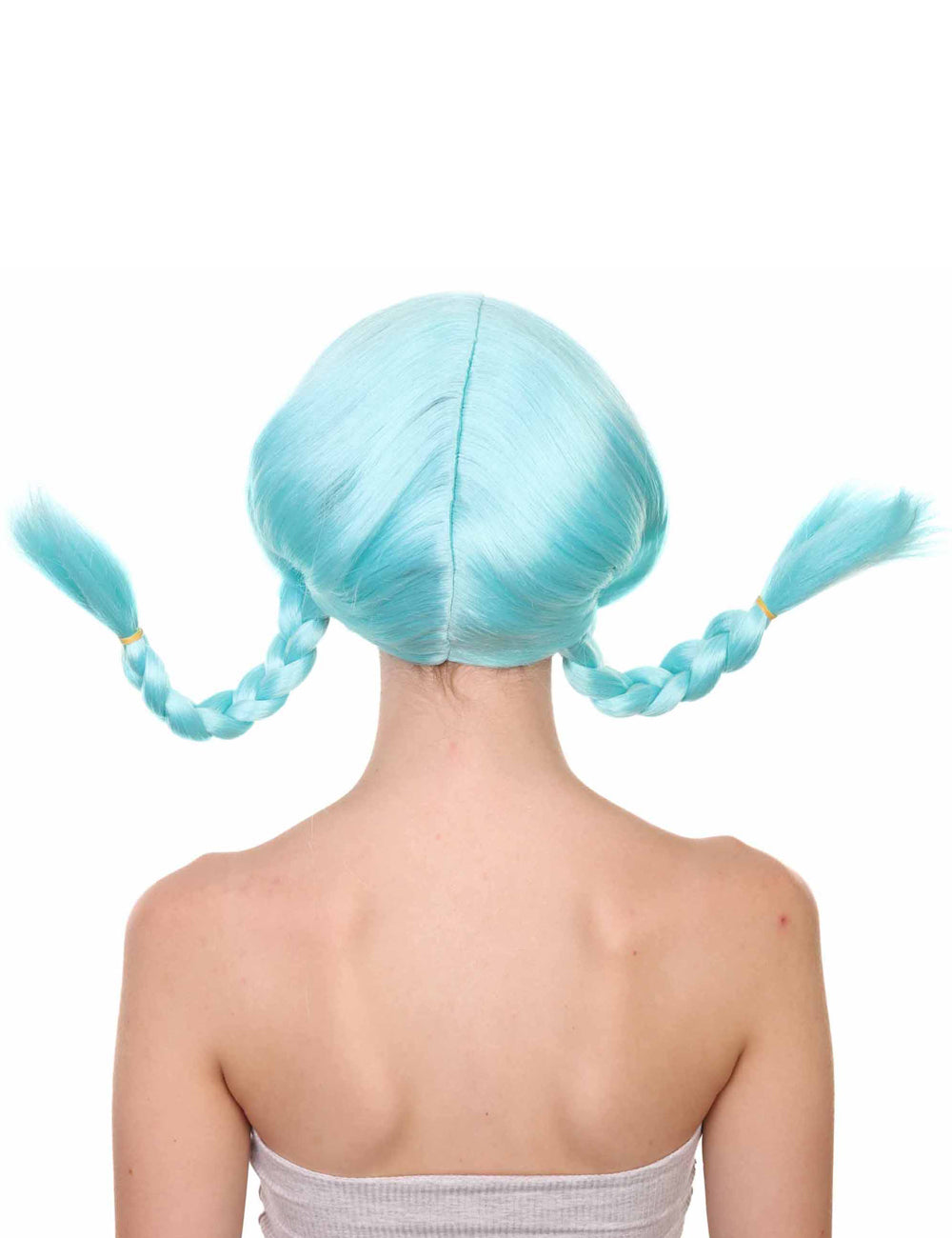 Wigs2you ハロウィンパーティープレミアムレディース H-1638 着用が簡単 とても快適 ピッピ ブルー