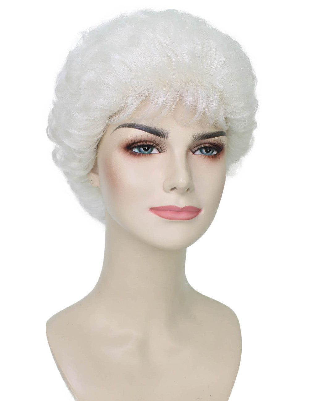 Wigs2you ハロウィンパーティープレミアムレディース ゴールデン・ガールズ・ソフィア ホワイトウィッグ H-5709