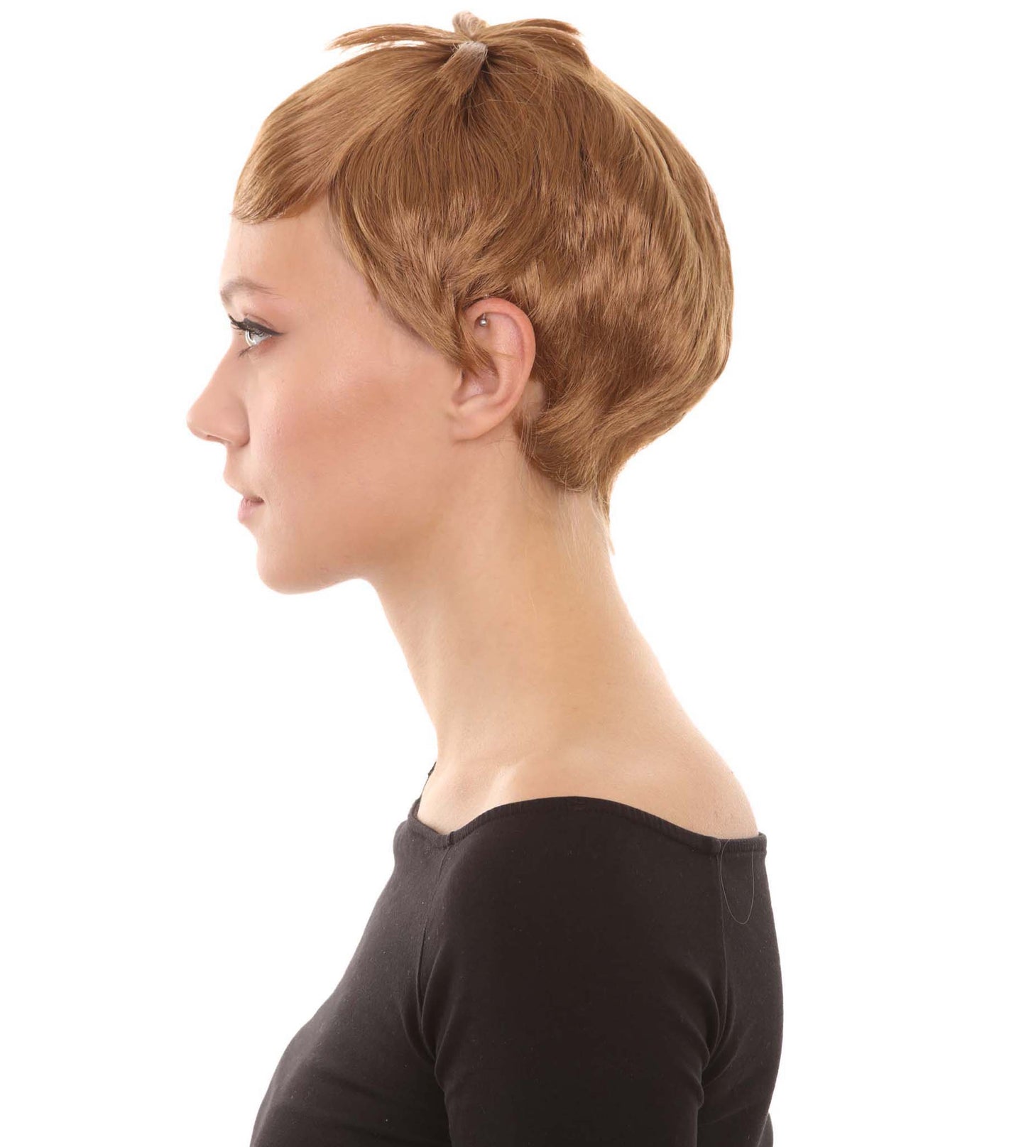 Wigs2you ハロウィンパーティープレミアム レディース H-585 コウノトリウィッグ ブラウン