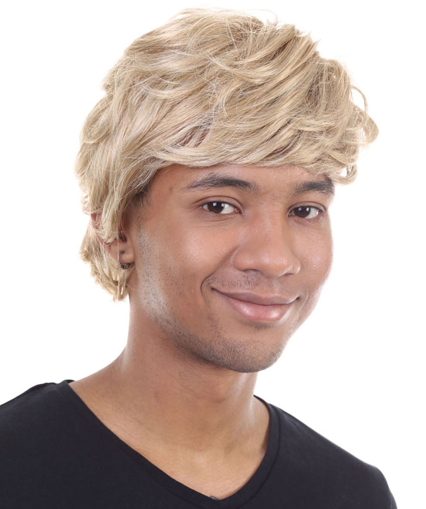 Wigs2you ハロウィン パーティー プレミアム メンズ H-2118 非常に快適なコスプレウィッグ アナと雪の女王 クリストフ 当社のコスプレウィッグ範囲で現実を超越