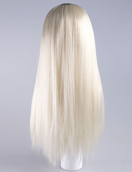 女性の凶悪な花嫁II大人女性のかつらコレクション|恐怖幽霊の出るハロウィンかつら|高級な空気を通すCaplessなキャップH-387