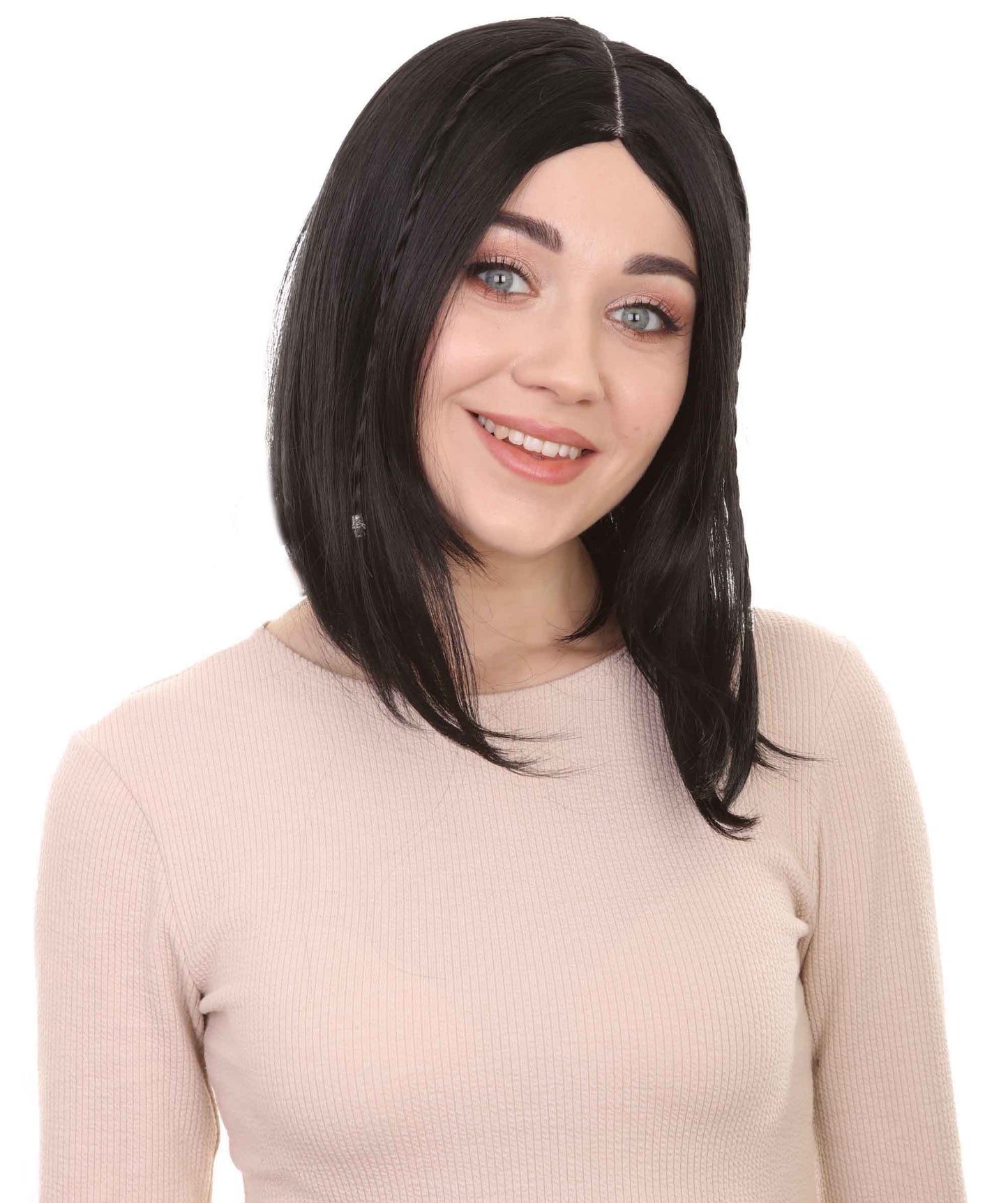 Wigs2you ハロウィンパーティープレミアム レディース H-907 スワンプクイーンウィッグ ブラックカラー