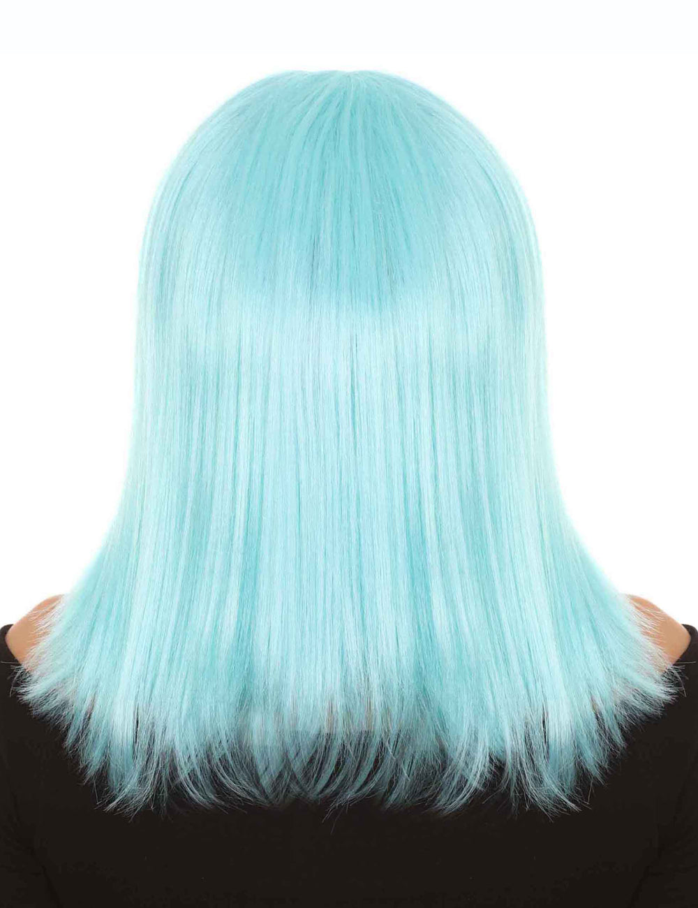 Wigs2you ハロウィンパーティープレミアム レディース H-661 ライトブルー ボブウィッグ