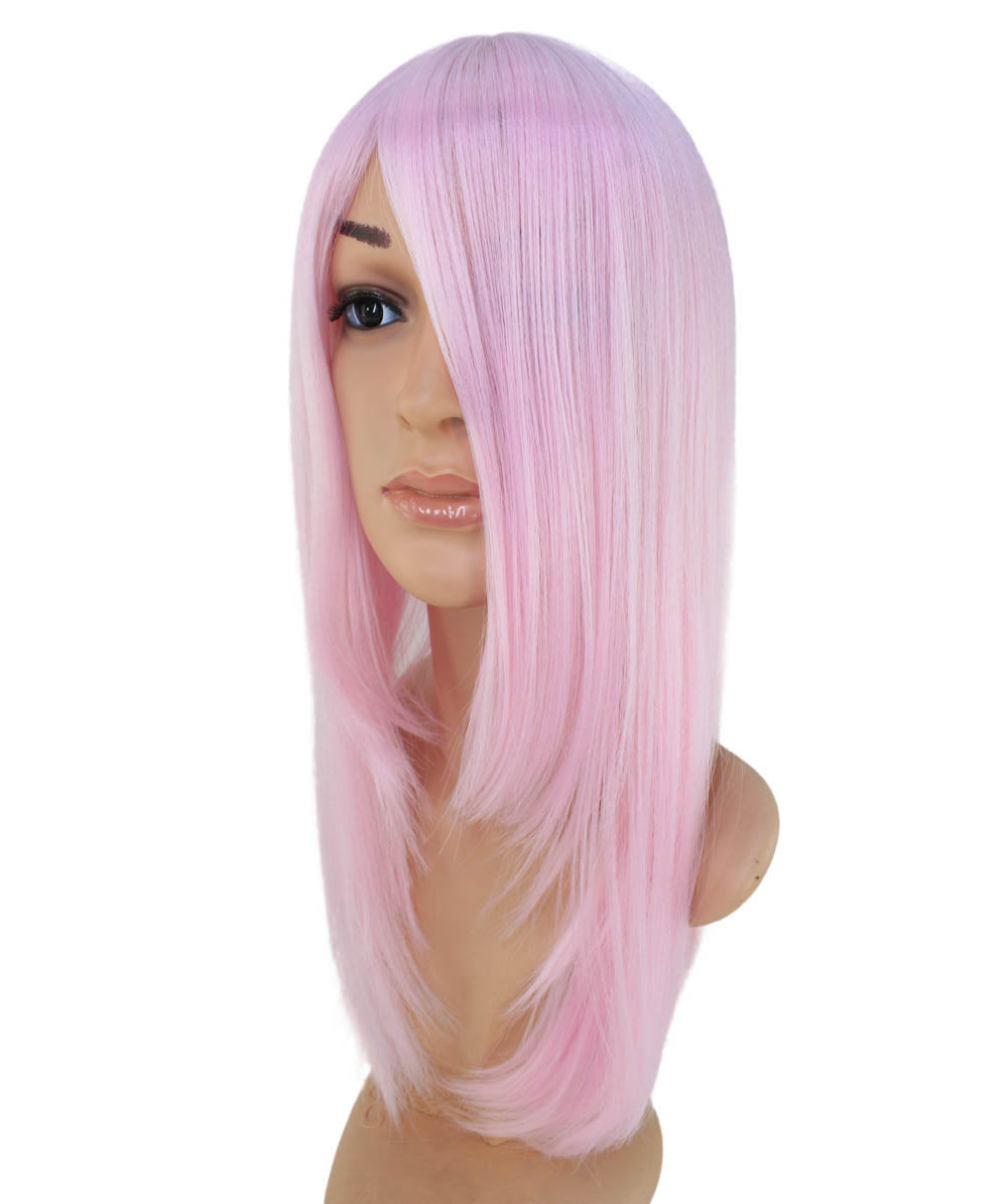 レディースファッション C-054 ロングストレート C-プラチナブロンド コスプレヒートスタイラブルウィッグ
