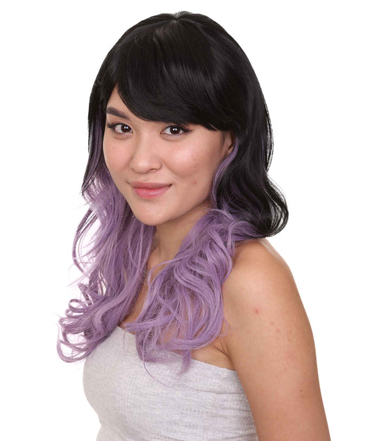 HPO シニスタークリンプドウィッチウィッグ H-2640 ソフト合成繊維 髪の変身 女性のウィッグの美しさとその利点