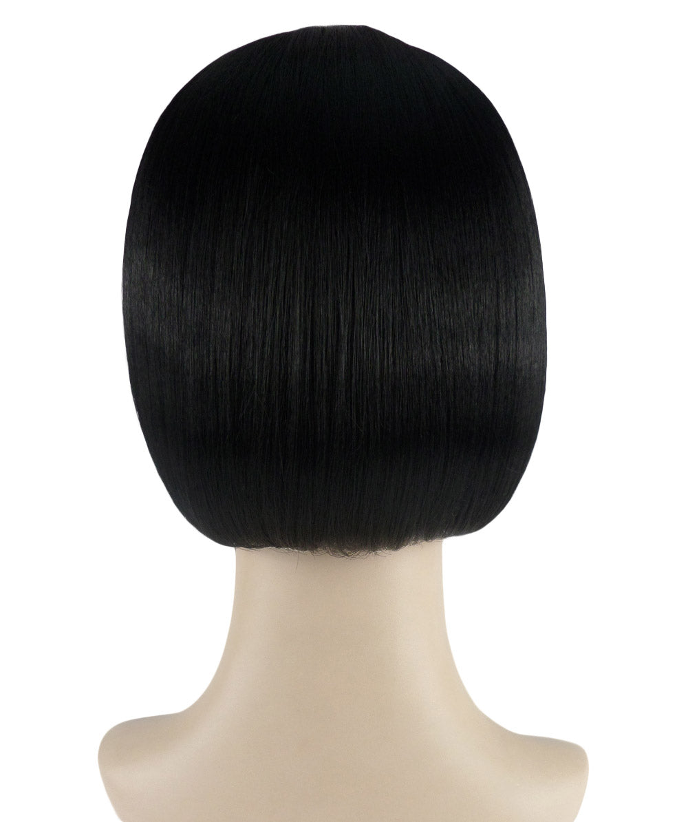 Wigs2you ハロウィン パーティー プレミアム レディース H-685 ショート ブラック ボブ ウィッグ