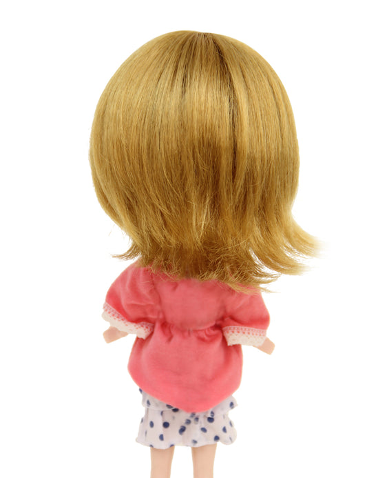 ミディアムストレート キュートなドールウィッグの魅惑的な世界への旅 B-171 スタイル、テクスチャ、無限の可愛さを明らかにする