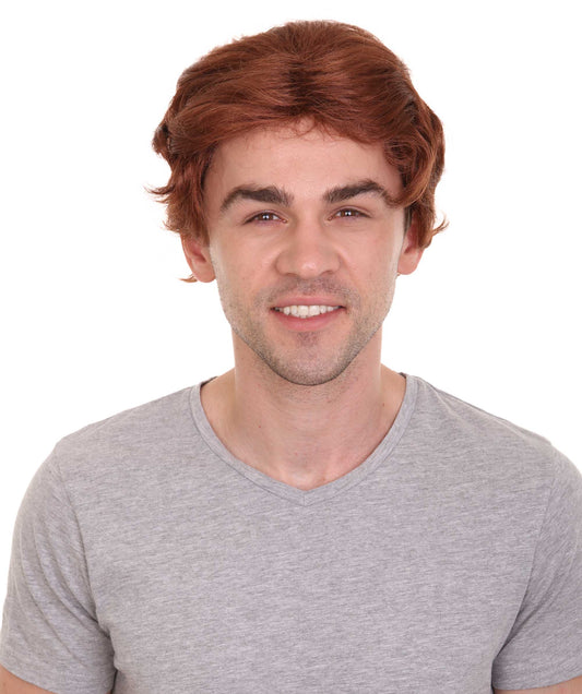 ハロウィンパーティー プレミアム 男性用 H-2501 70年代 ハリウッド スター ウィッグ