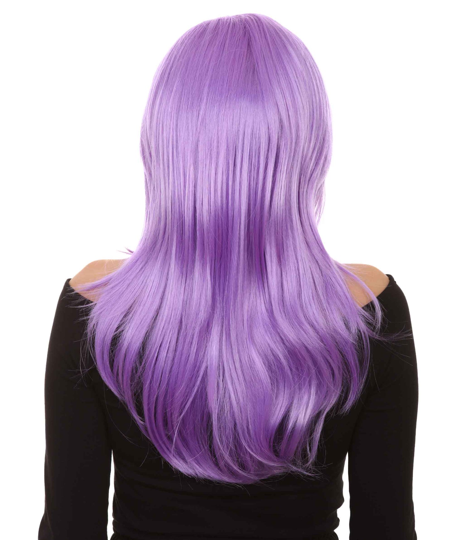 Wigs2you ハロウィンパーティープレミアム H-940 3レイヤーのパーティーガールウィッグ ライラック色
