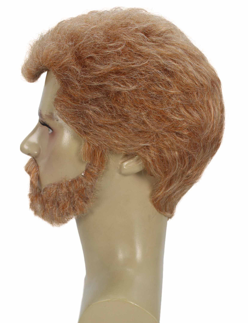 ハロウィンパーティープレミアム大人用メンズ「シンデレラ」のレディ・トレメイン茶色のウィッグ H-5688