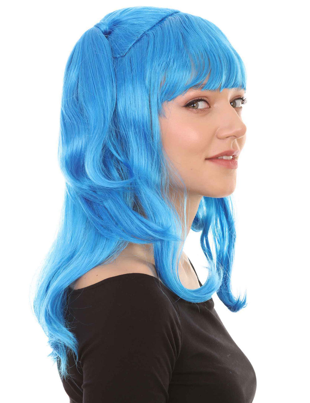 Wigs2you ハロウィンパーティープレミアム レディース H-782 バナナエンジェルウィッグ ロイヤルブルー色