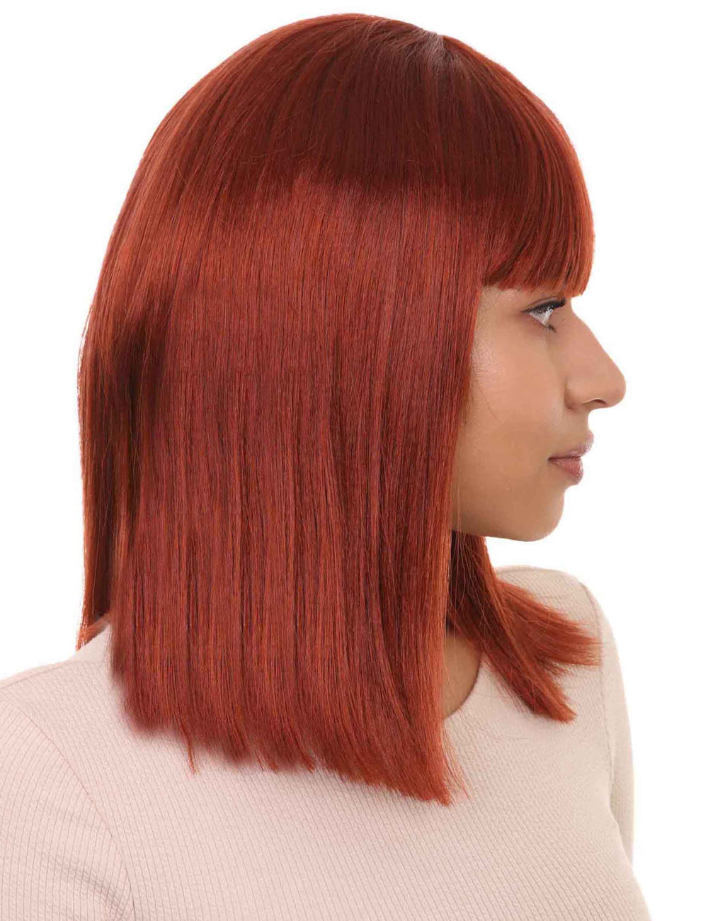 Wigs2you ハロウィンパーティープレミアム レディース H-656 オーバーンボブウィッグ