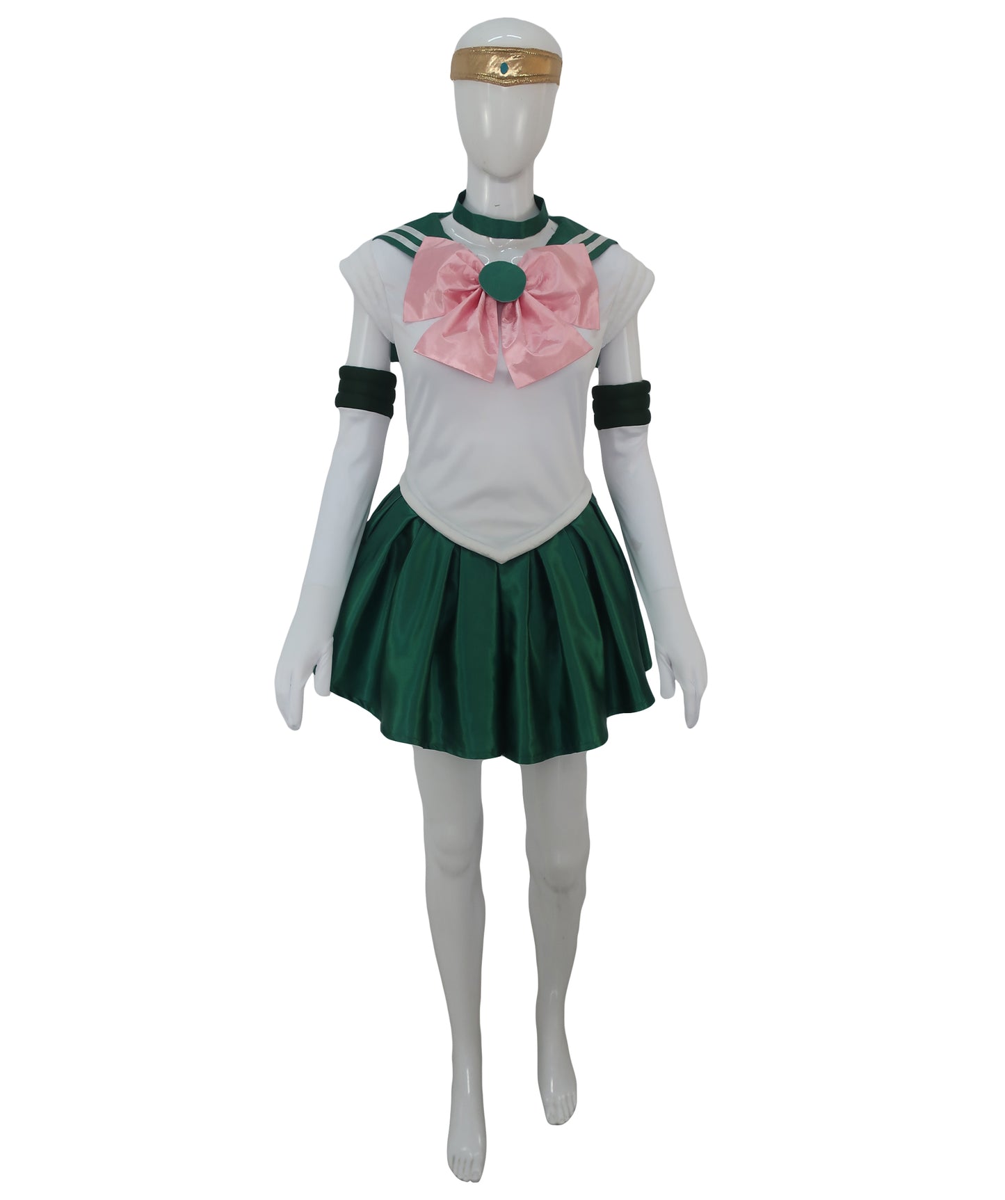 大人の女性用 JCA-048 セーラームーン(ジュピター) ダークグリーン ピンク ホワイト コスプレ衣装