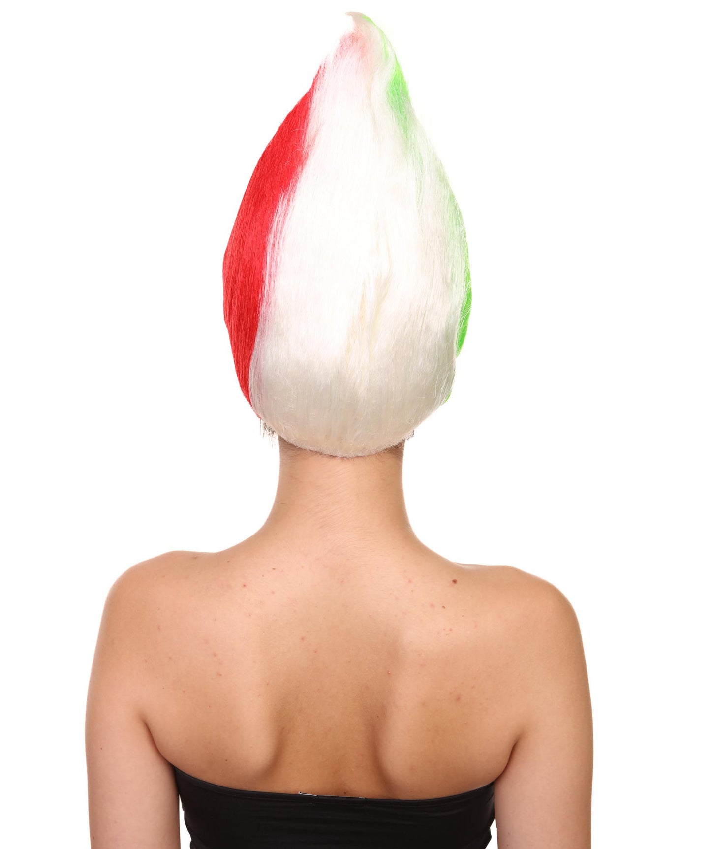 Wigs2you ハロウィンパーティープレミアム H-1793 着け心地が良い とても快適 女性用コスプレウィッグ イタリア国旗 トロールズスタイル