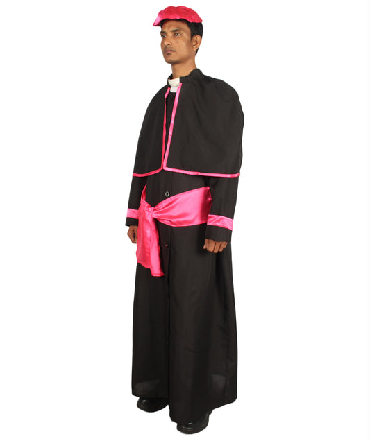 大人の JCO-401 カーディナルコスチューム ブラックとピンク コスプレ コスチューム