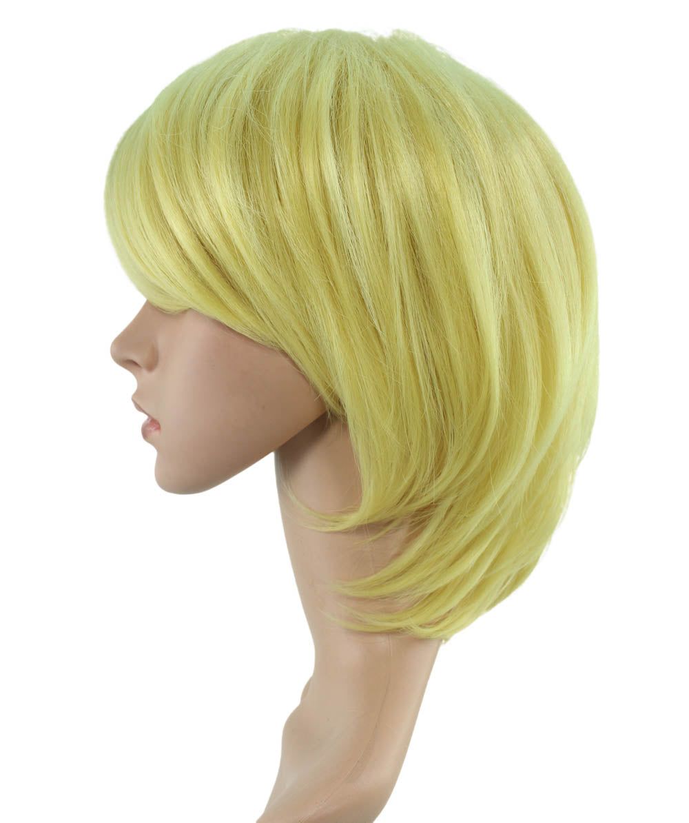 レディースファッション C-058 ミディアム C-ダークネイビー コスプレヒートスタイラブルウィッグ