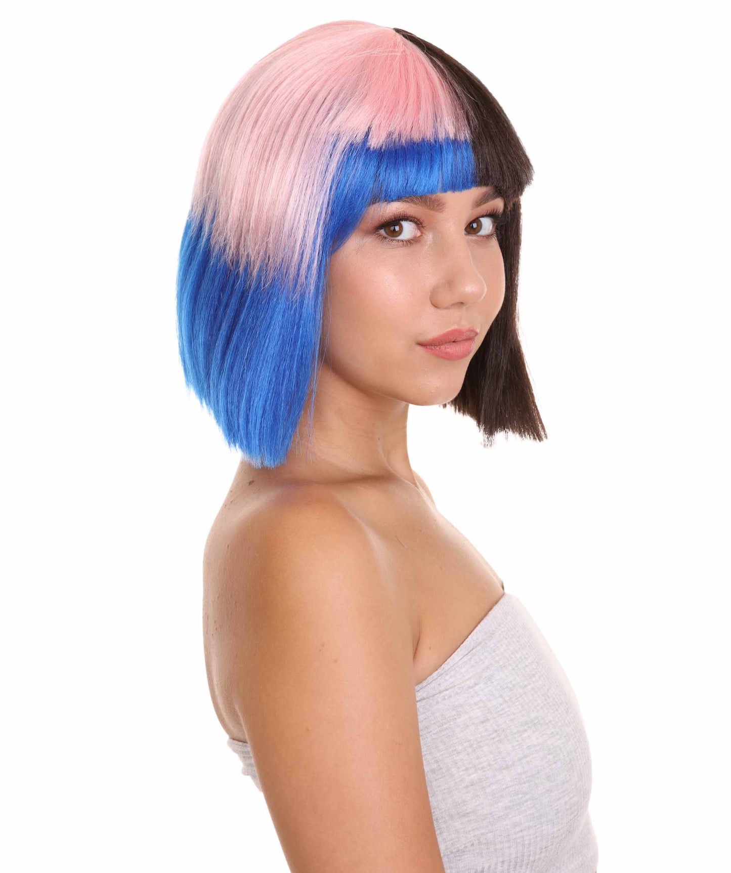 Wigs2you ハロウィンパーティープレミアムレディース H-1826 華やかに見える独占コスプレウィッグ メラニーボブスタイルWigs2you ハロウィンパーティープレミアムレディース H-1826 華やかに見える独占コスプレウィッグ メラニーボブスタイル