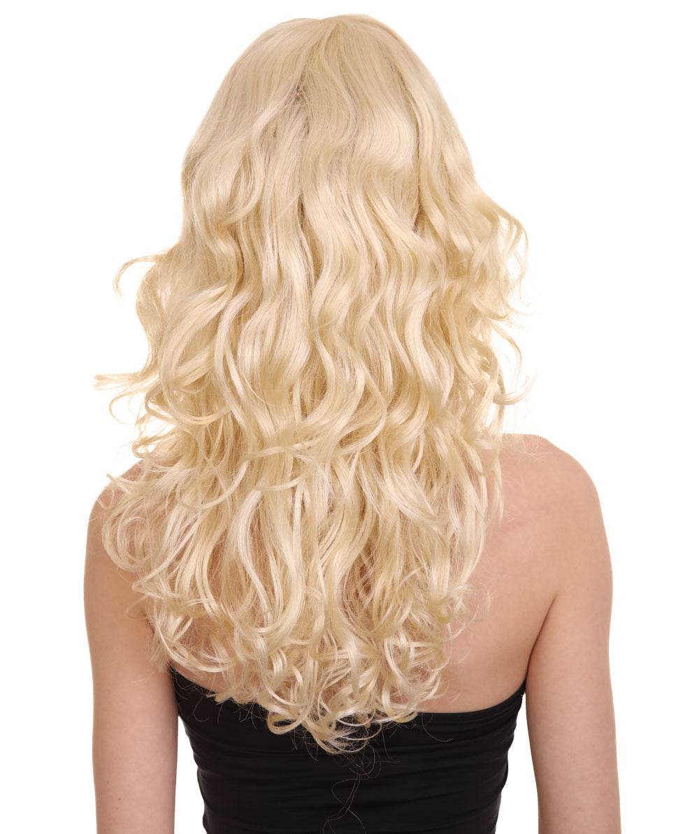 Wigs2you ハロウィンパーティー プレミアム レディース H-1017 着用しやすい ベラウィッグ Lt ブロンドカラー