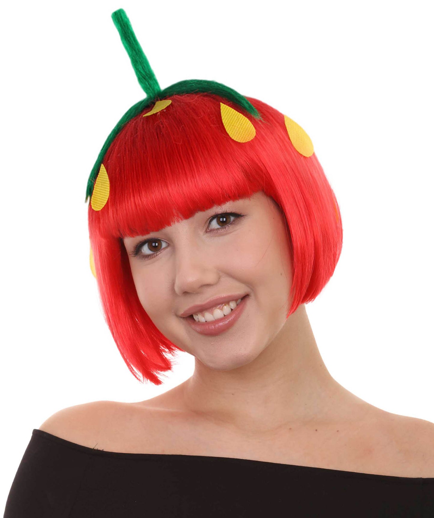 ハロウィンパーティー プレミアム 女性用 H-2508 ストロベリー ウィッグ