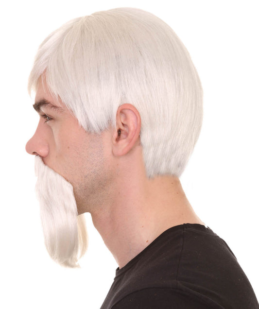 Wigs2you ハロウィンパーティープレミアムメンズ H-2126 カーネル・サンダーウィッグ と ムースタッシュ 自然な見た目 完璧なウィッグの選び方