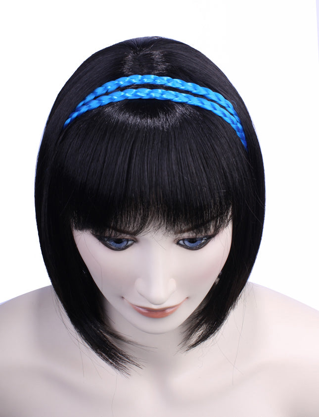 レディースファッション W-8206 ネオンホットピンク ヘアアクセサリー 合成繊維