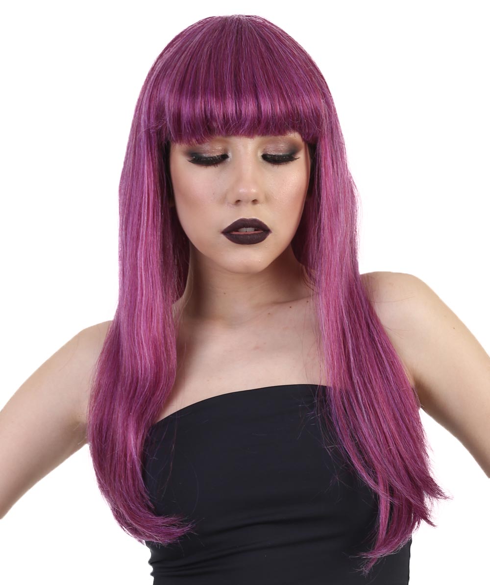 Wigs2you ハロウィンパーティープレミアム H-1857 着け心地が良い とても快適 大人用 女性 コスプレウィッグ ディセンダンツ2 マル