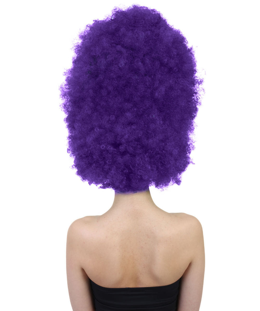 Wigs2you ハロウィンパーティ プレミアムレディース H-2011 着用しやすい 超巨大 バイオレット アフロウィッグ スタイルを大きくする
