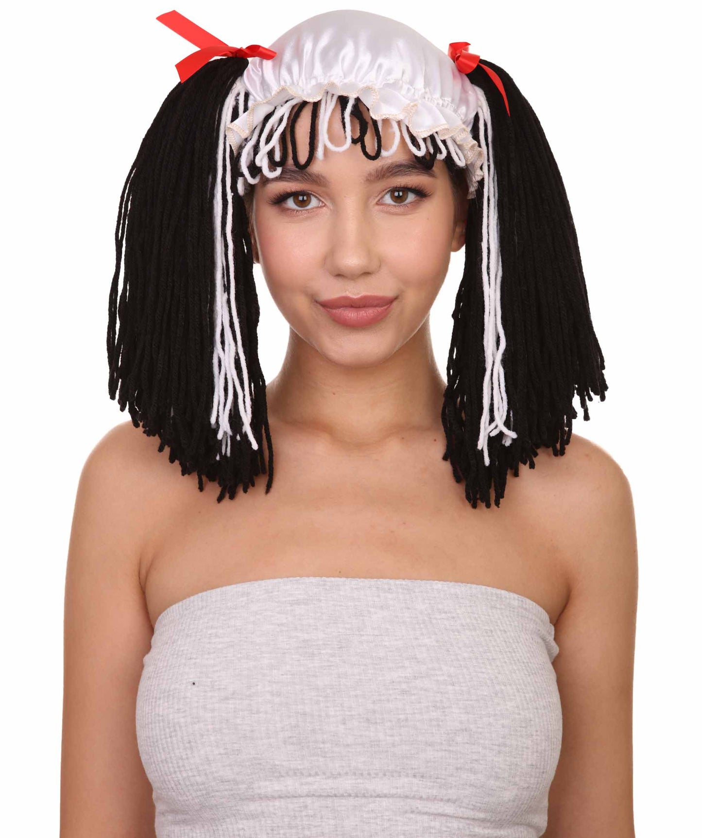 ハロウィンパーティ プレミアムレディース H-5039 ラグドリーマルチカラーウィッグ