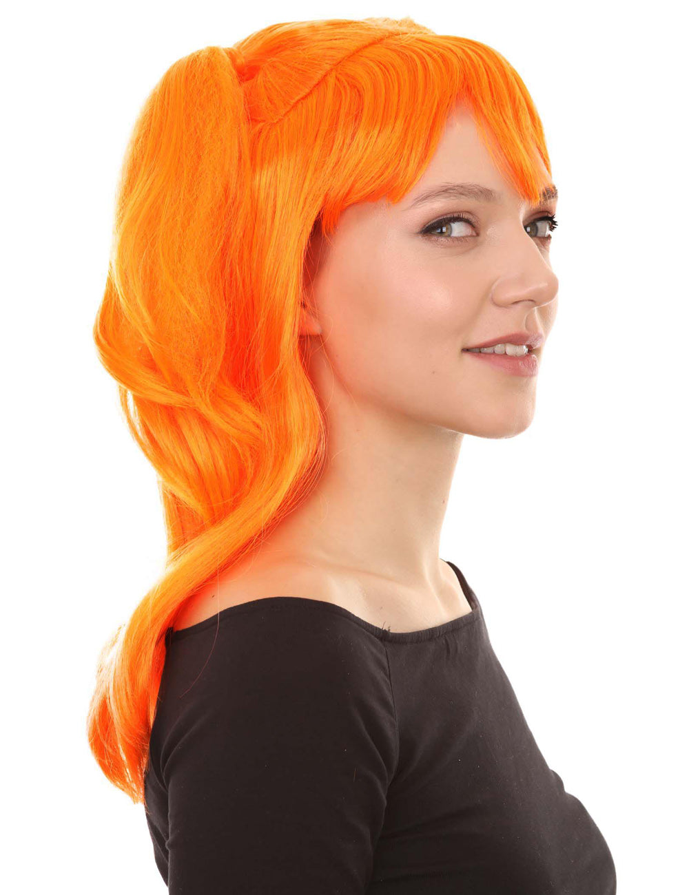 Wigs2you ハロウィンパーティープレミアム レディース H-775 バナナエンジェルウィッグ パンプキンオレンジ色