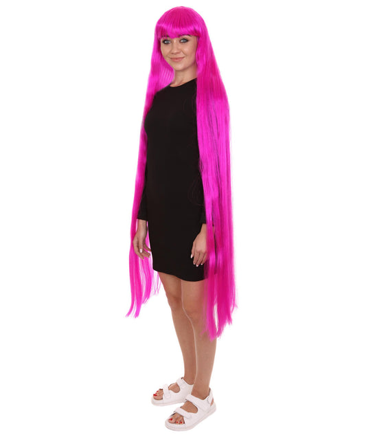 ハロウィンパーティープレミアム H-2724 50エクストラロングネオンフューシャレディースウィッグコレクション