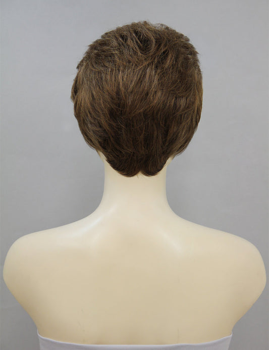 Mrs Styles 年齢 30-40 ショート Royal Tresses ブレンド ヒューマンヘア ポニーテール エクステンション