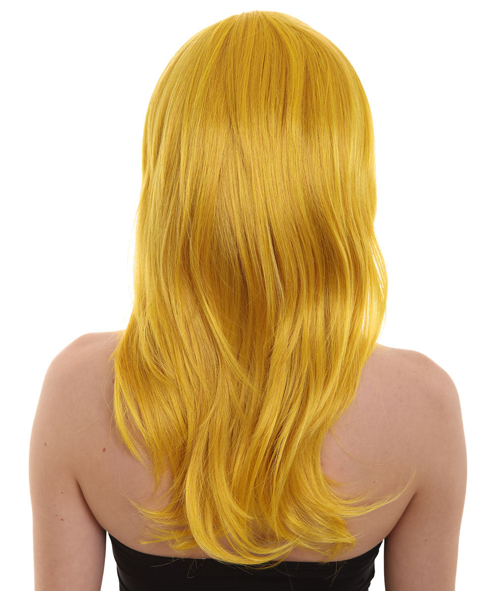 Wigs2you ハロウィンパーティープレミアム H-955 3レイヤーのパーティーガールウィッグ ゴールドカラー