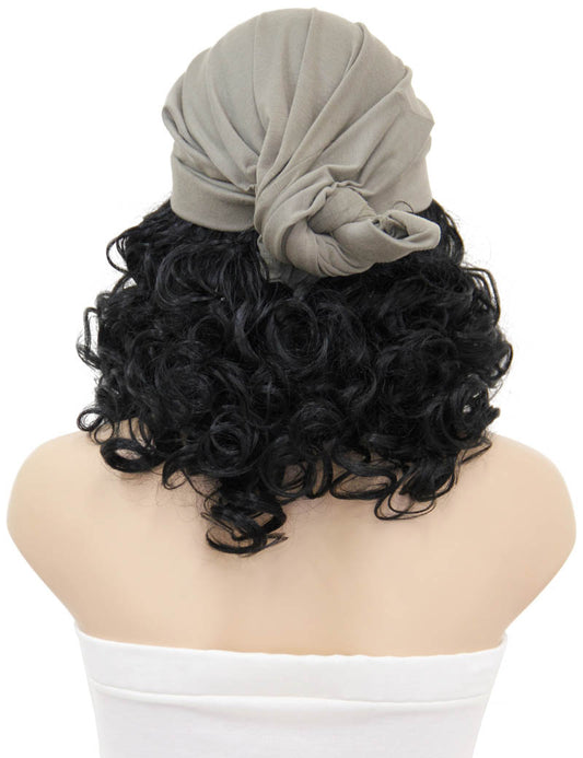 耐熱。狙撃手風コスプレウィッグ(スカーフなし)ウィッグネット付き。C-065