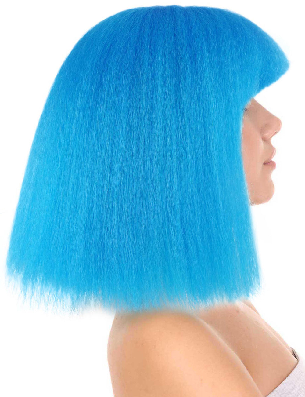 Wigs2you ハロウィンパーティープレミアムレディース H-1499 美しいルックを手に入れよう!ポップスターロイヤルブルーウィッグ