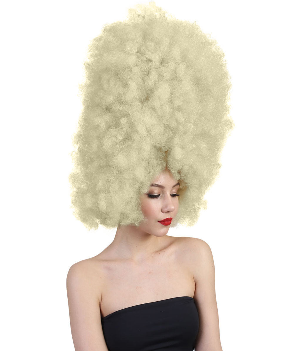 Wigs2you ハロウィンパーティ プレミアムレディース H-2014 着用しやすい 超巨大 ブロンド アフロウィッグ スタイルを大きくする